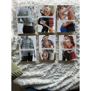 Paperback Romance Book Lot - Assorted Covers (White/Gray)